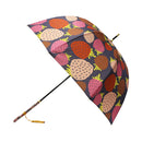 丸屋根深張傘‐苺／濃紺（ドーム傘-いちご／のうこん）