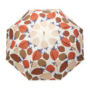 丸屋根深張傘‐苺／純白（ドーム傘-いちご／じゅんぱく）