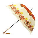 丸屋根深張傘‐琺瑯鍋／茜（ドーム傘-ほうろうなべ／あかね）