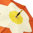 丸屋根深張傘‐琺瑯鍋／茜（ドーム傘-ほうろうなべ／あかね）