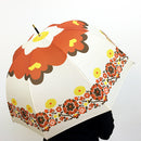 丸屋根深張傘‐琺瑯鍋／茜（ドーム傘-ほうろうなべ／あかね）