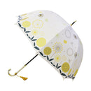 丸屋根深張傘‐蒲公英／月白（ドーム傘-たんぽぽ／げっぱく）