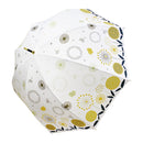丸屋根深張傘‐蒲公英／月白（ドーム傘-たんぽぽ／げっぱく）