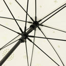 丸屋根深張傘‐蒲公英／月白（ドーム傘-たんぽぽ／げっぱく）