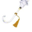 丸屋根深張傘‐蒲公英／月白（ドーム傘-たんぽぽ／げっぱく）