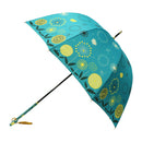 丸屋根深張傘‐蒲公英／浅葱（ドーム傘-たんぽぽ／あさぎ）