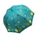 丸屋根深張傘‐蒲公英／浅葱（ドーム傘-たんぽぽ／あさぎ）