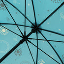 丸屋根深張傘‐蒲公英／浅葱（ドーム傘-たんぽぽ／あさぎ）