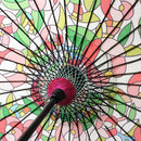 舞妓傘‐椿組硝子（まいこがさ-つばきくみがらす）