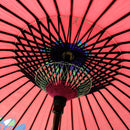 舞妓傘‐モダン椿（まいこがさ-もだんつばき）