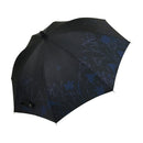 天然竹純黒日傘‐百合（てんねんだけじゅんこくひがさ-ゆり）