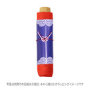 和柄テキスタイル 三つ折り畳み傘‐雪牡丹（わがらてきすたいる みつ折りたたみ傘‐ゆきぼたん）