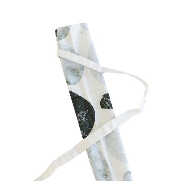 和柄テキスタイル 長傘袋‐雪花石膏（わがらてきすたいる なががさぶくろ-アラバスター）