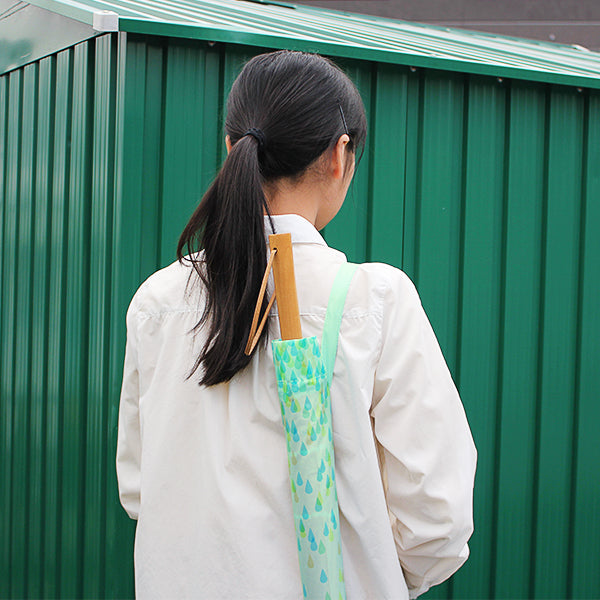 和柄テキスタイル 長傘袋‐喜雨（わがらてきすたいる なががさぶくろ-きう）