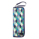 和柄テキスタイル 折り畳み傘袋‐網目／濃紺（わがらてきすたいる 折りたたみ傘ケース-あみめ／のうこん）