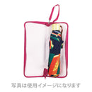 和柄テキスタイル 折り畳み傘袋‐網目／梅重（わがらてきすたいる 折りたたみ傘ケース-あみめ／うめがさね）