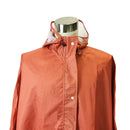 和柄テキスタイル 雨合羽‐牡丹（わがらてきすたいる レインコート-ぼたん）