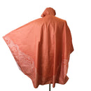 和柄テキスタイル 雨合羽‐牡丹（わがらてきすたいる レインコート-ぼたん）