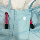 和柄テキスタイル 雨合羽‐桜（わがらてきすたいる レインコート-さくら）