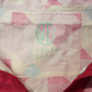 和柄テキスタイル 子供雨合羽‐こま／みずいろ（わがらてきすたいる キッズレインコート-こま／みずいろ）