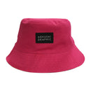 和柄テキスタイル リバーシブル雨帽子‐紫陽花／生成／60cm（わがらてきすたいる りばーしぶるレインハット‐あじさい／きなり／60cm）