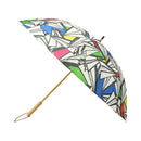 『Jay Shogo』和柄テキスタイル 16本長傘‐PAPER PLANES（ジェイ・ショウゴ　わがらてきすたいるじゅうろっぽんながかさ-かみひこうき）