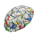 『Jay Shogo』和柄テキスタイル 16本長傘‐PAPER PLANES（ジェイ・ショウゴ　わがらてきすたいるじゅうろっぽんながかさ-かみひこうき）