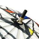 『Jay Shogo』和柄テキスタイル 16本長傘‐PAPER PLANES（ジェイ・ショウゴ　わがらてきすたいるじゅうろっぽんながかさ-かみひこうき）