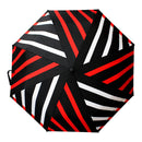 和柄テキスタイル 三つ折り畳み傘‐歌舞伎／緞帳（わがらてきすたいる みつ折りたたみ傘‐かぶき／どんちょう）