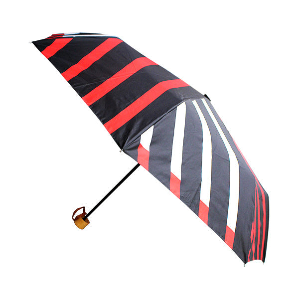 和柄テキスタイル 三つ折り畳み傘‐歌舞伎／緞帳（わがらてきすたいる みつ折りたたみ傘‐かぶき／どんちょう）