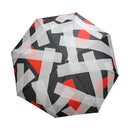 和柄テキスタイル 三つ折り畳み傘‐歌舞伎／拍子木（わがらてきすたいる みつ折りたたみ傘‐かぶき／ひょうしぎ）