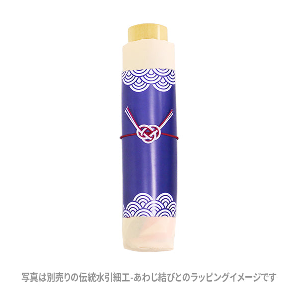 和柄テキスタイル 三つ折り畳み傘‐歌舞伎／拍子木｜おしゃれな和