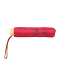 和柄テキスタイル 三つ折り畳み傘‐大嘴／マゼンタ（わがらてきすたいる みつ折りたたみ傘‐おおはし）