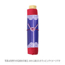 和柄テキスタイル 三つ折り畳み傘‐大嘴／マゼンタ（わがらてきすたいる みつ折りたたみ傘‐おおはし）