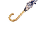 和柄テキスタイル 天然竹日傘‐百合（わがらてきすたいる てんねんだけひがさ-ゆり）