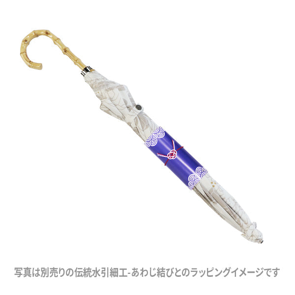 和柄テキスタイル 天然竹日傘‐芍薬｜おしゃれな和柄傘ブランド［和傘や