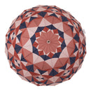 和柄テキスタイル 16本骨長傘‐万華鏡／紅（わがらてきすたいる 16ぽんほねなががさ‐まんげきょう／べに）