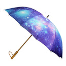 和柄テキスタイル 16本骨長傘‐宇宙（わがらてきすたいる 16ぽんほねなががさ‐うちゅう）