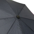 和柄テキスタイル 三つ折り畳み傘‐桔梗／ネイビー（わがらてきすたいる みつ折りたたみ傘-ききょう）