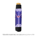 和柄テキスタイル 三つ折り畳み傘‐桔梗／ネイビー（わがらてきすたいる みつ折りたたみ傘-ききょう）