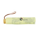 和柄テキスタイル 三つ折り畳み傘‐向日葵／バニラ（わがらてきすたいる みつ折りたたみ傘-ひまわり）