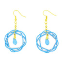 伝統水引細工耳刺‐あいおい結び（でんとうみずひきざいくピアス‐あいおいむすび）