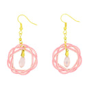 伝統水引細工耳刺‐あいおい結び（でんとうみずひきざいくピアス‐あいおいむすび）