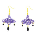 伝統水引細工耳刺‐シャンデリア（でんとうみずひきざいくピアス‐しゃんでりあ）