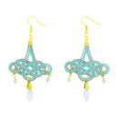 伝統水引細工耳刺‐シャンデリア（でんとうみずひきざいくピアス‐しゃんでりあ）