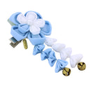 つまみ髪飾り‐二重玉梅（つまみヘアクリップ‐ふたえたまうめ）