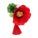 爛漫祝い椿髪飾り（らんまんいわいつばきヘアクリップ）