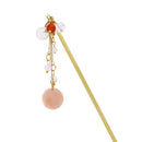 フロストグラス一本簪‐円（ふろすとぐらすいっぽんかんざし‐えん）