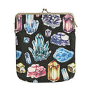 がま口化粧袋‐鉱物図鑑（がまぐちけしょうポーチ‐こうぶつずかんめい/あん）