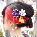 ＜伝統つまみ簪＞重梅花簪（かさねうめはなかんざし）